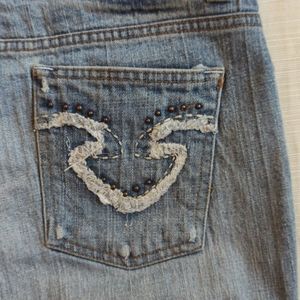 3 for $15 - Sz 14 Denim Capris by Mossimo